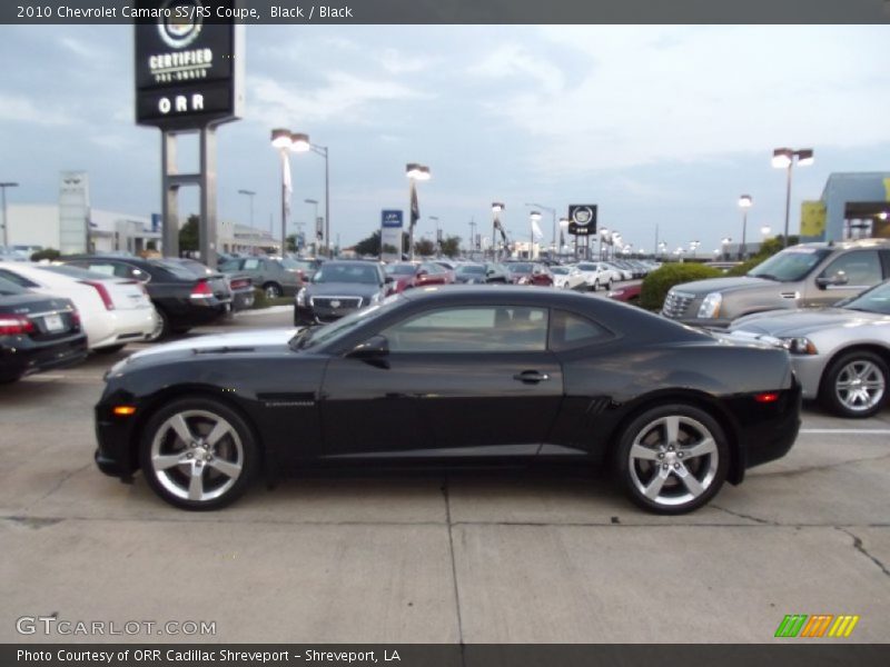 Black / Black 2010 Chevrolet Camaro SS/RS Coupe