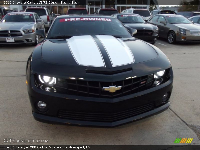 Black / Black 2010 Chevrolet Camaro SS/RS Coupe