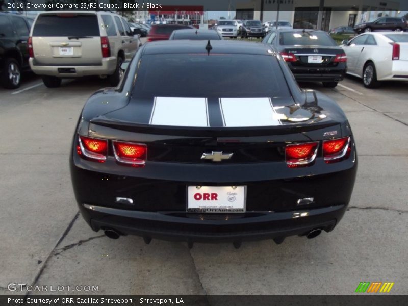 Black / Black 2010 Chevrolet Camaro SS/RS Coupe