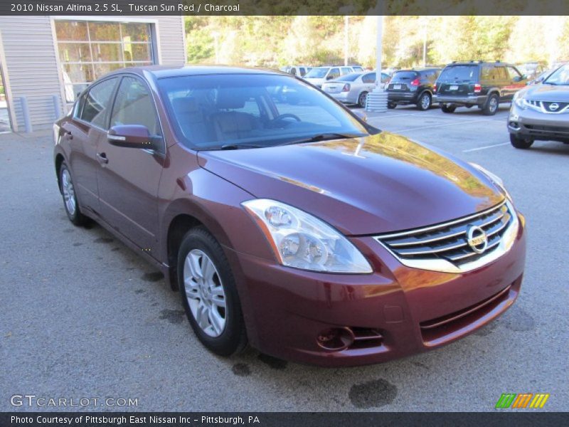 Tuscan Sun Red / Charcoal 2010 Nissan Altima 2.5 SL
