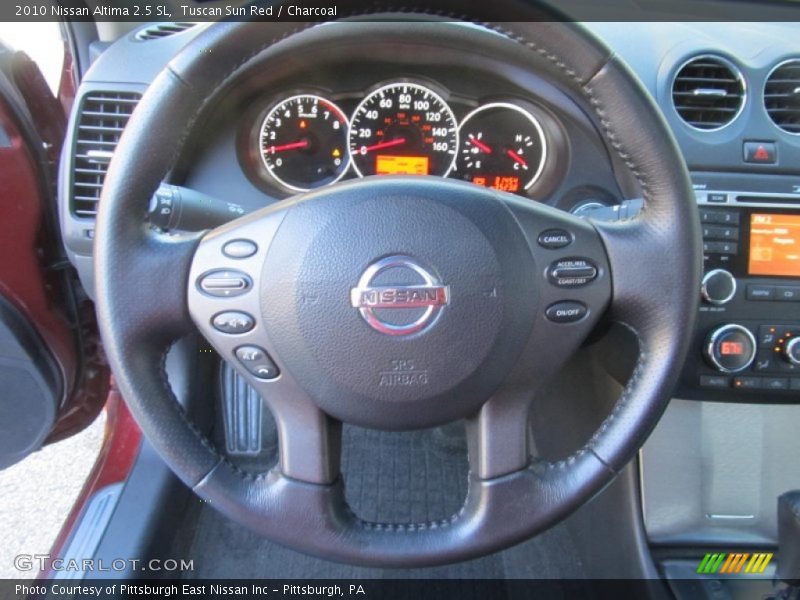 Tuscan Sun Red / Charcoal 2010 Nissan Altima 2.5 SL