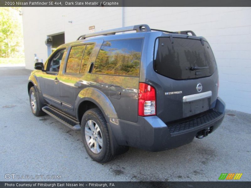 Dark Slate Metallic / Graphite 2010 Nissan Pathfinder SE 4x4
