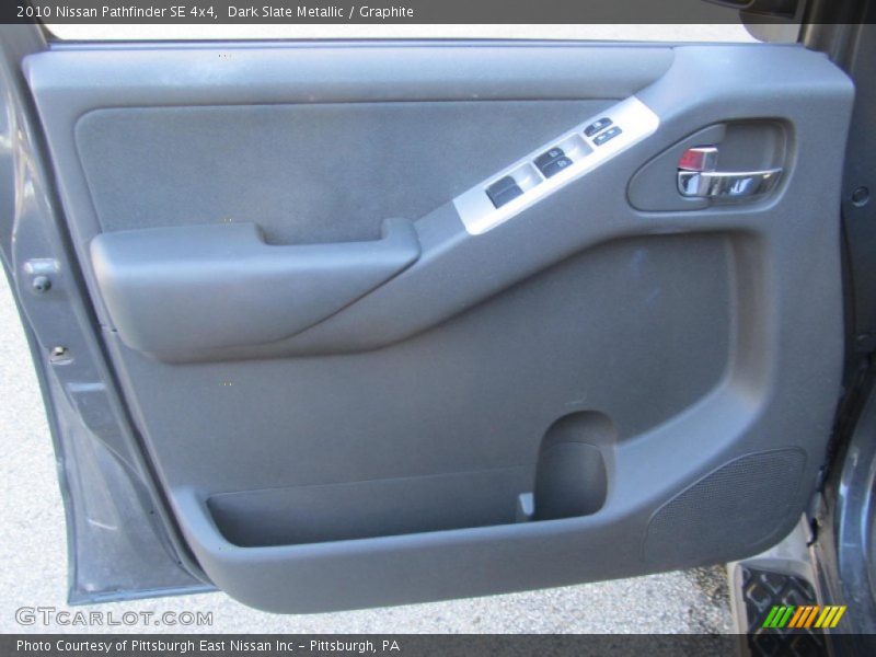 Dark Slate Metallic / Graphite 2010 Nissan Pathfinder SE 4x4