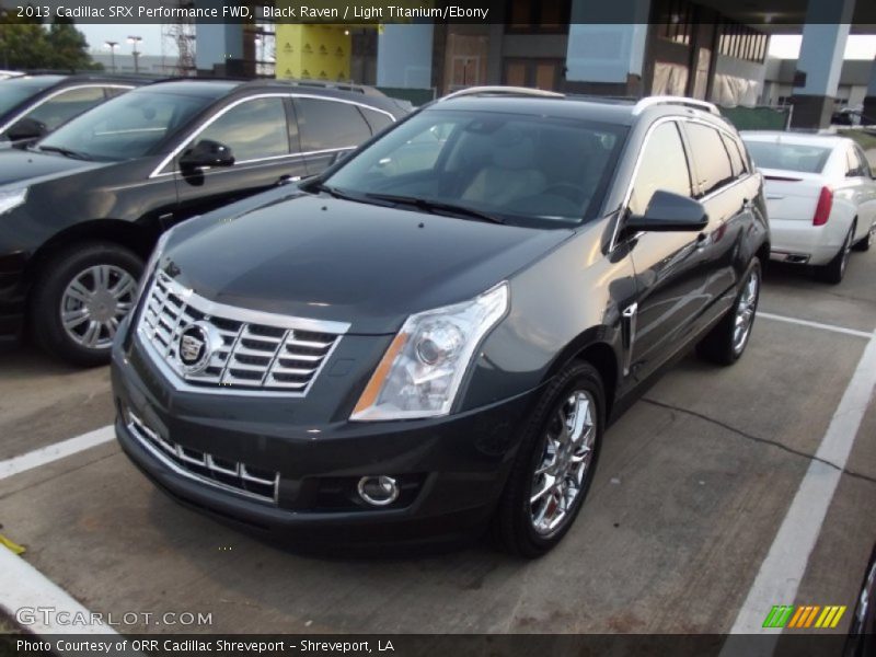 Black Raven / Light Titanium/Ebony 2013 Cadillac SRX Performance FWD