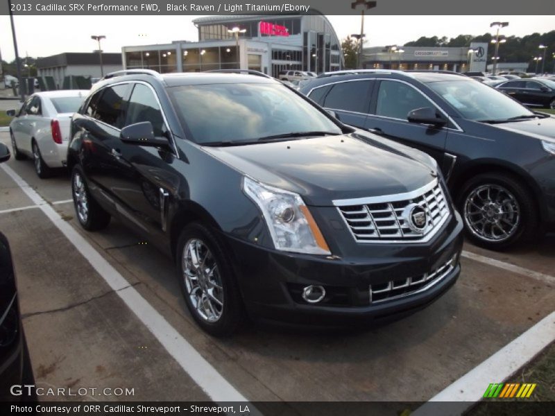 Black Raven / Light Titanium/Ebony 2013 Cadillac SRX Performance FWD