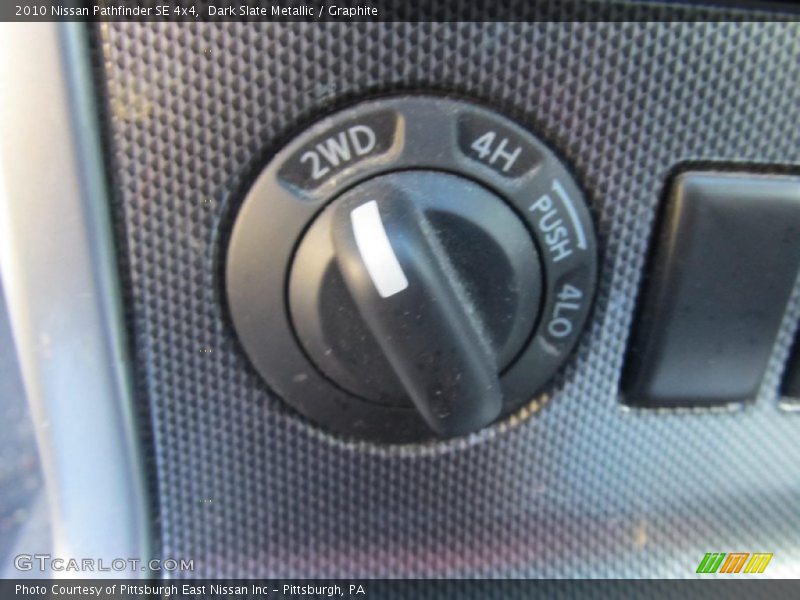 Dark Slate Metallic / Graphite 2010 Nissan Pathfinder SE 4x4