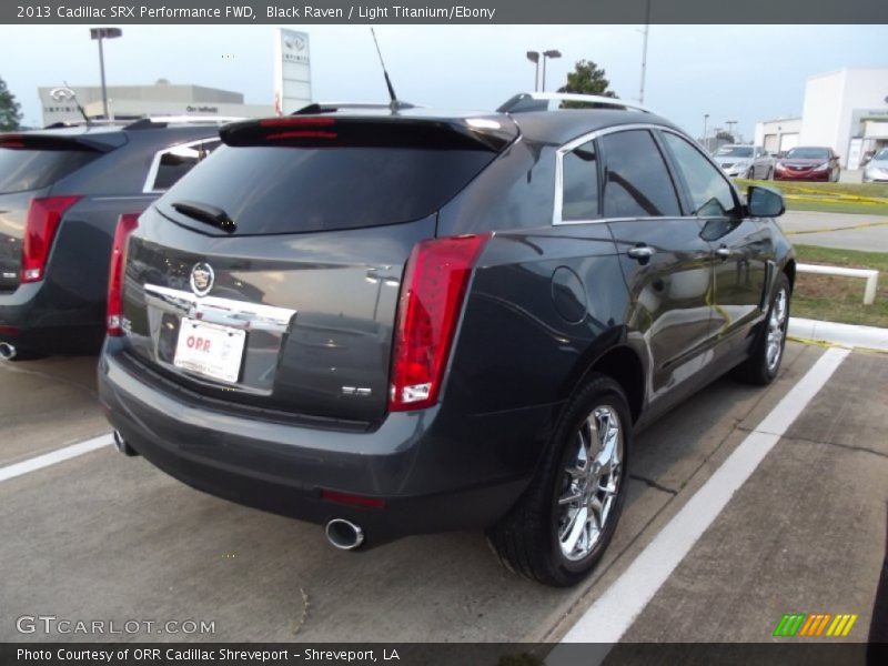 Black Raven / Light Titanium/Ebony 2013 Cadillac SRX Performance FWD