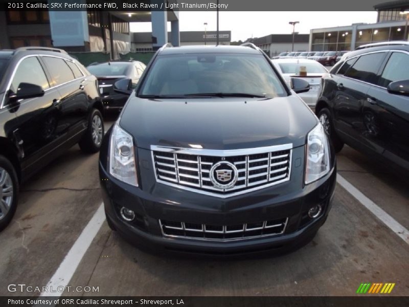 Black Raven / Light Titanium/Ebony 2013 Cadillac SRX Performance FWD