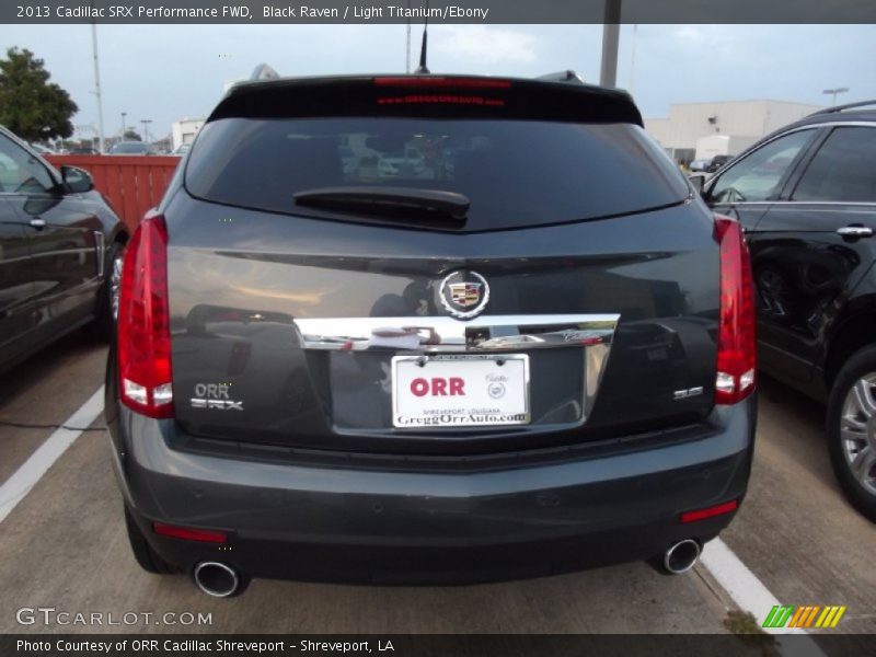 Black Raven / Light Titanium/Ebony 2013 Cadillac SRX Performance FWD