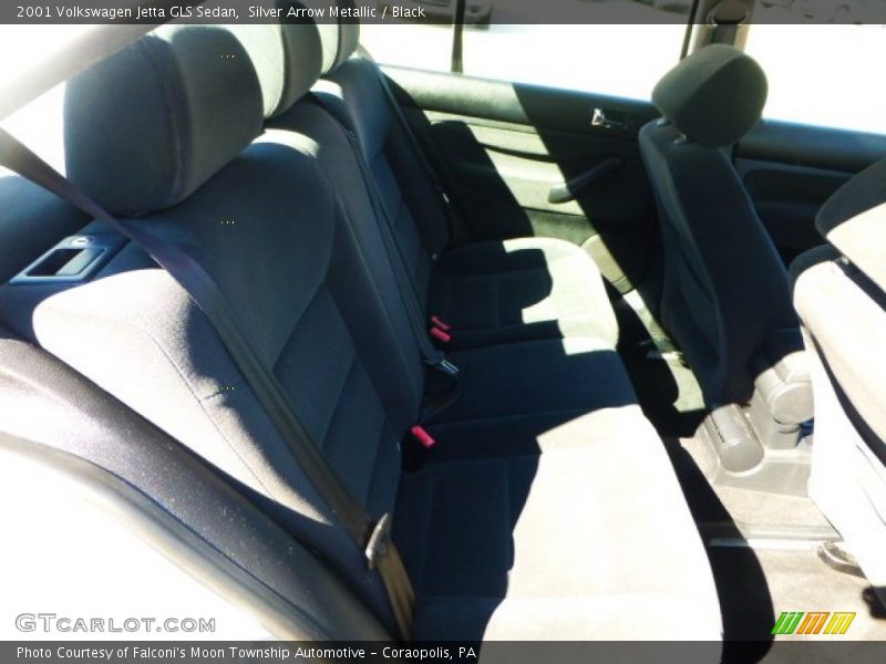 Silver Arrow Metallic / Black 2001 Volkswagen Jetta GLS Sedan