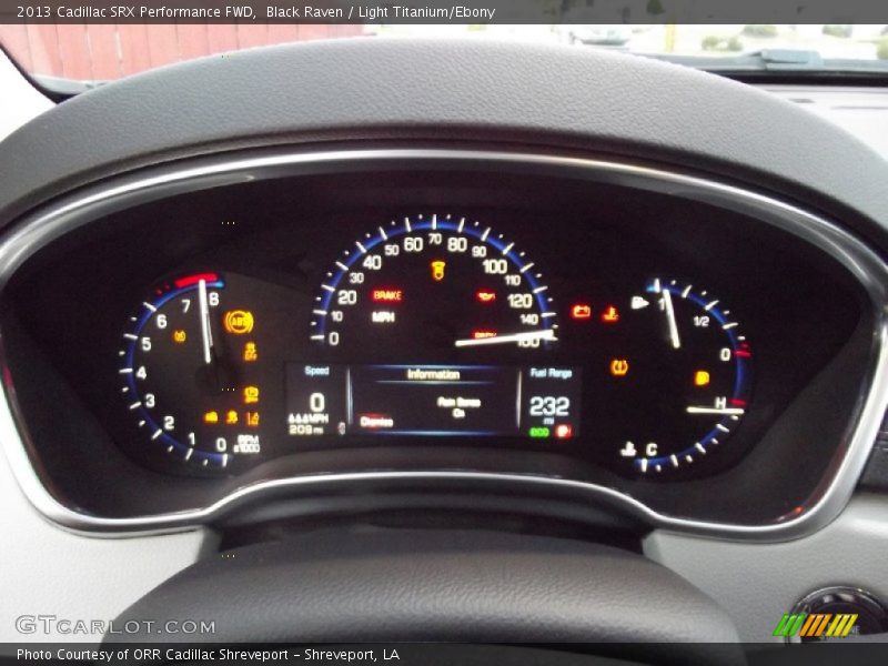 Black Raven / Light Titanium/Ebony 2013 Cadillac SRX Performance FWD
