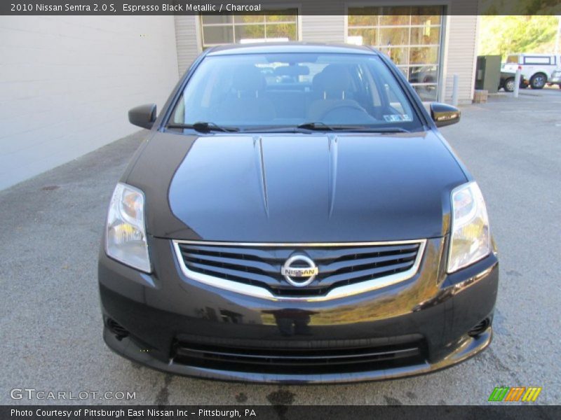 Espresso Black Metallic / Charcoal 2010 Nissan Sentra 2.0 S