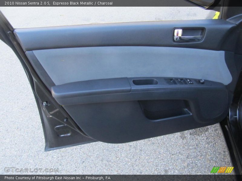 Espresso Black Metallic / Charcoal 2010 Nissan Sentra 2.0 S
