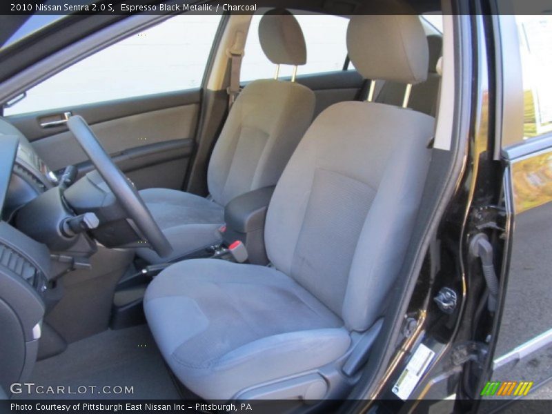 Espresso Black Metallic / Charcoal 2010 Nissan Sentra 2.0 S