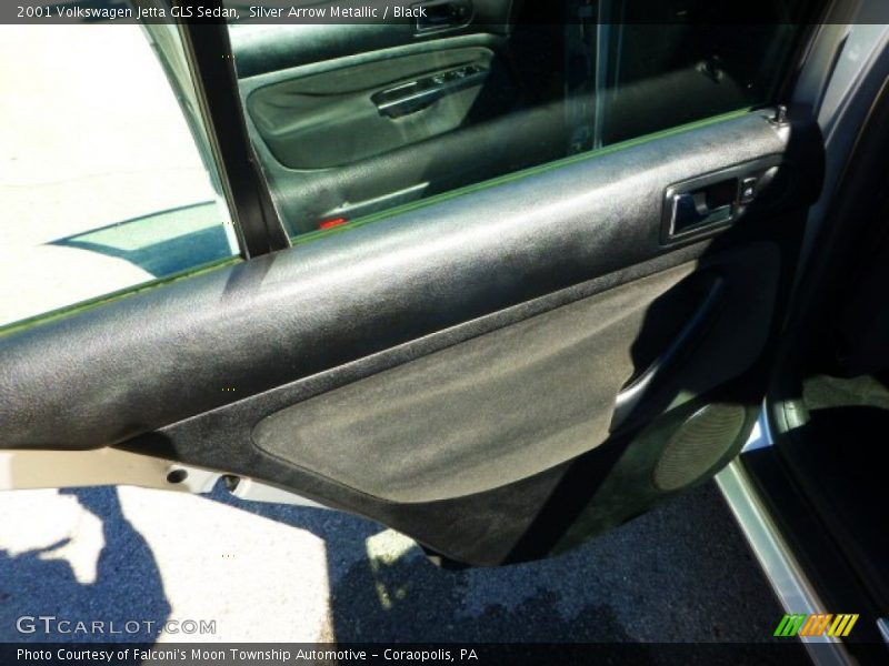 Silver Arrow Metallic / Black 2001 Volkswagen Jetta GLS Sedan