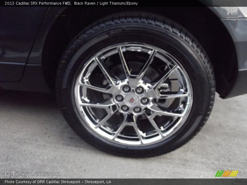 Black Raven / Light Titanium/Ebony 2013 Cadillac SRX Performance FWD