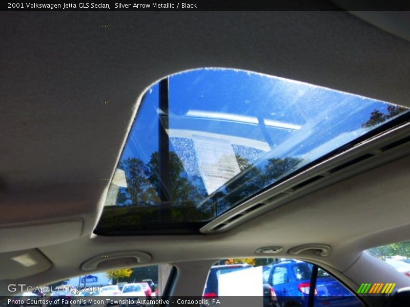 Silver Arrow Metallic / Black 2001 Volkswagen Jetta GLS Sedan