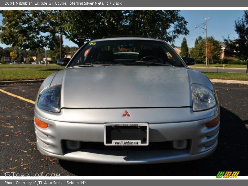 Sterling Silver Metallic / Black 2001 Mitsubishi Eclipse GT Coupe