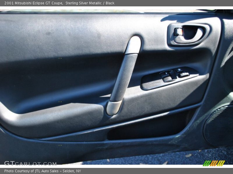 Sterling Silver Metallic / Black 2001 Mitsubishi Eclipse GT Coupe
