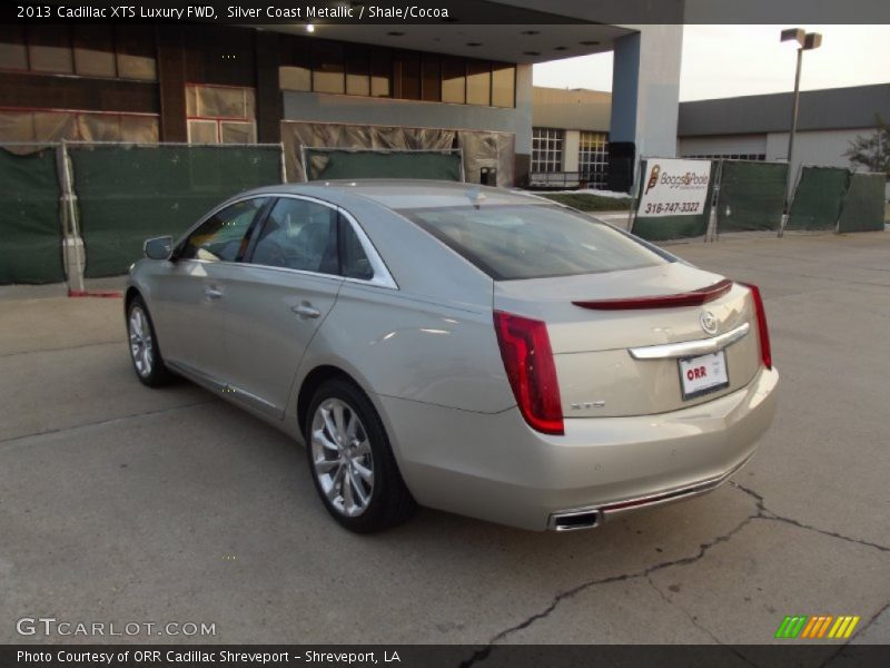 Silver Coast Metallic / Shale/Cocoa 2013 Cadillac XTS Luxury FWD