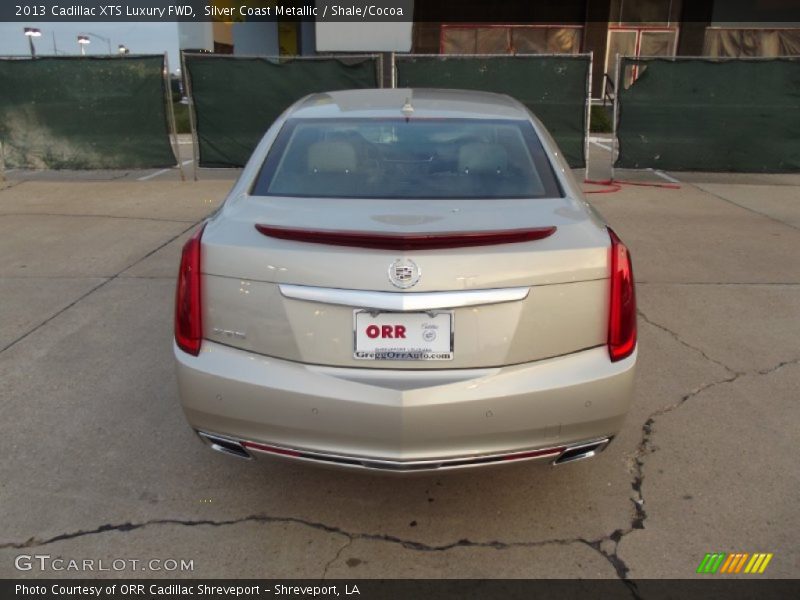 Silver Coast Metallic / Shale/Cocoa 2013 Cadillac XTS Luxury FWD