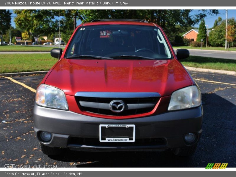 Merlot Pearl Metallic / Dark Flint Grey 2004 Mazda Tribute LX V6 4WD