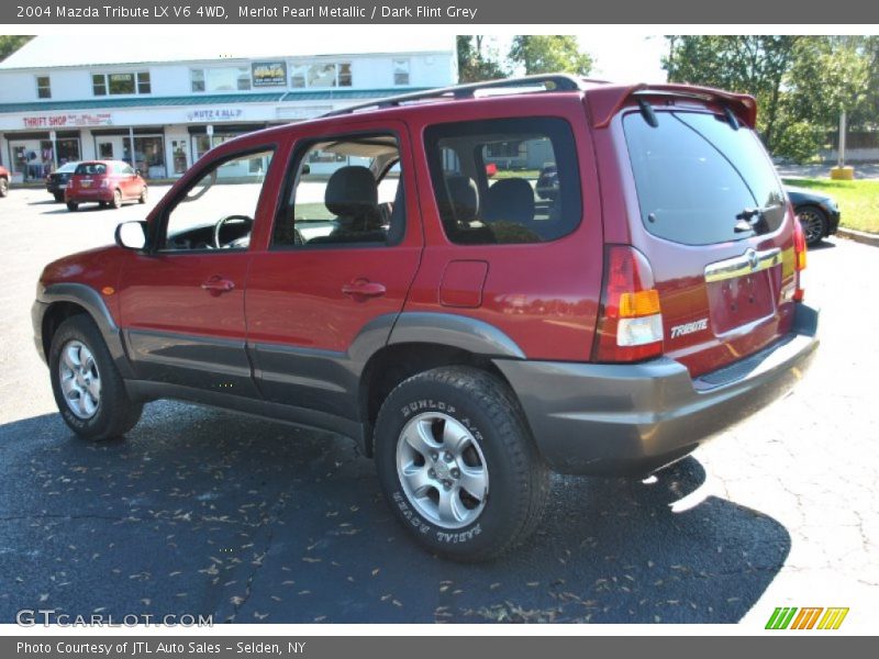 Merlot Pearl Metallic / Dark Flint Grey 2004 Mazda Tribute LX V6 4WD