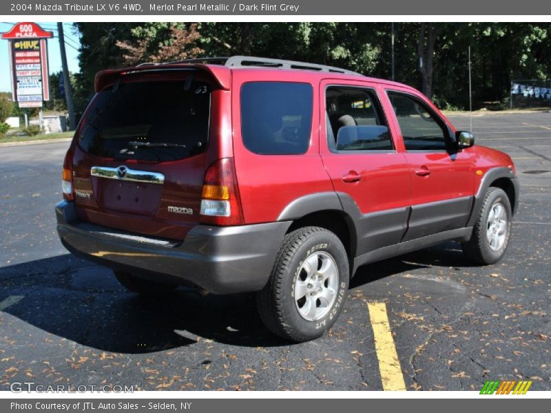 Merlot Pearl Metallic / Dark Flint Grey 2004 Mazda Tribute LX V6 4WD