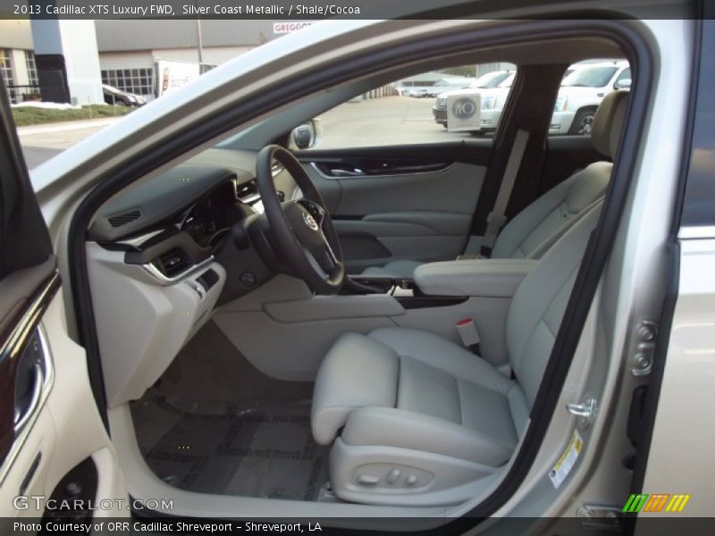 Silver Coast Metallic / Shale/Cocoa 2013 Cadillac XTS Luxury FWD