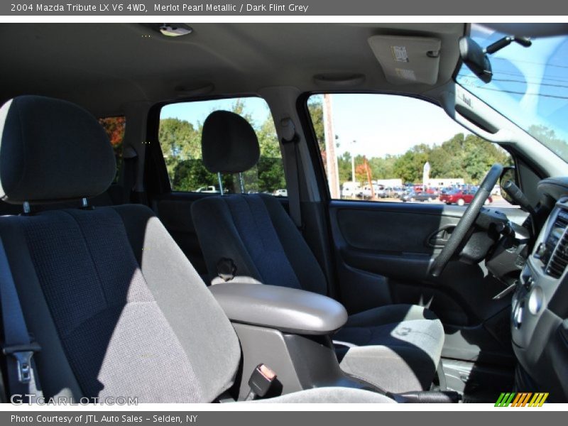 Merlot Pearl Metallic / Dark Flint Grey 2004 Mazda Tribute LX V6 4WD