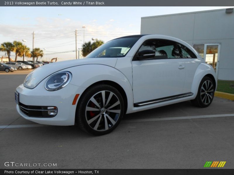 Candy White / Titan Black 2013 Volkswagen Beetle Turbo