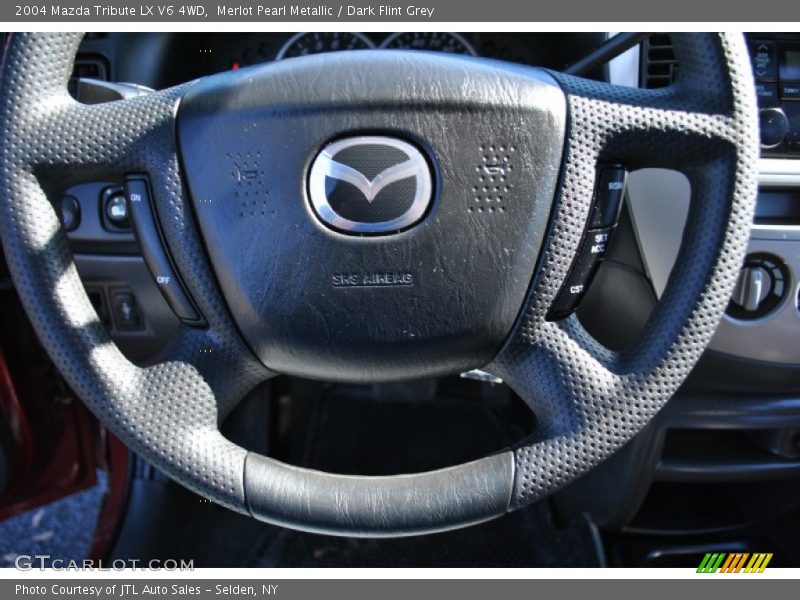 Merlot Pearl Metallic / Dark Flint Grey 2004 Mazda Tribute LX V6 4WD