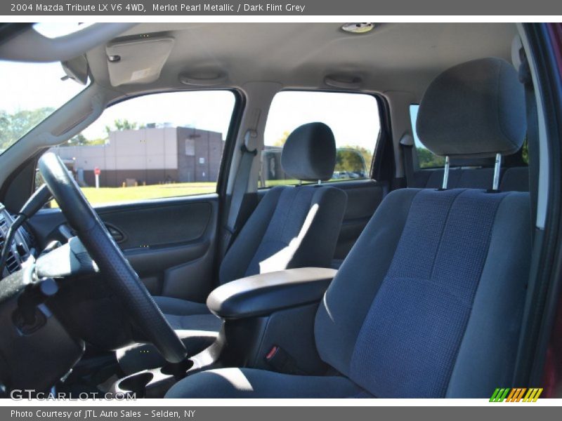 Merlot Pearl Metallic / Dark Flint Grey 2004 Mazda Tribute LX V6 4WD