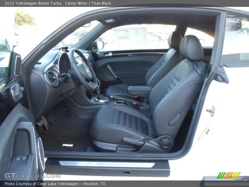 Titan Black Interior - 2013 Beetle Turbo 
