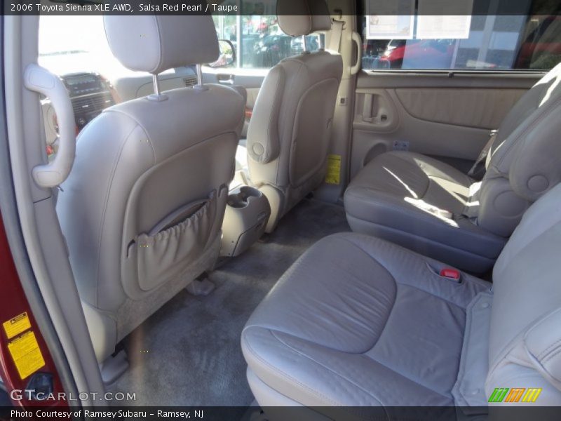 Salsa Red Pearl / Taupe 2006 Toyota Sienna XLE AWD