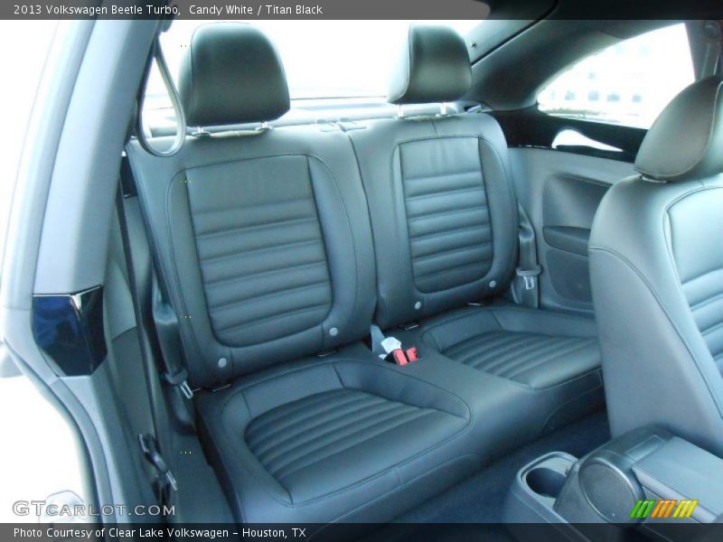 Rear Seat of 2013 Beetle Turbo