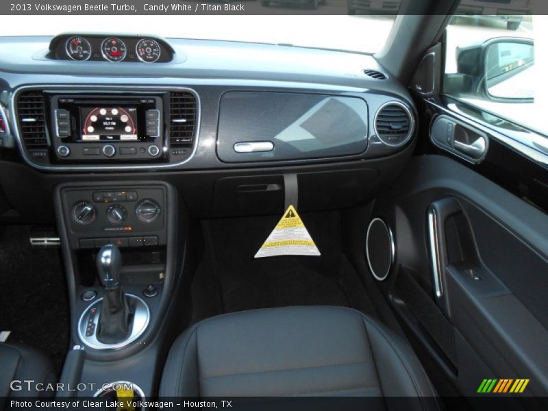 Dashboard of 2013 Beetle Turbo