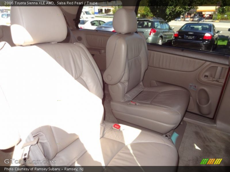 Salsa Red Pearl / Taupe 2006 Toyota Sienna XLE AWD