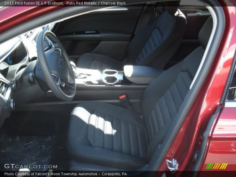 Front Seat of 2013 Fusion SE 1.6 EcoBoost