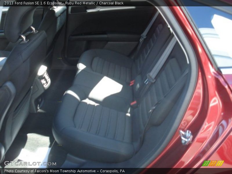 Rear Seat of 2013 Fusion SE 1.6 EcoBoost
