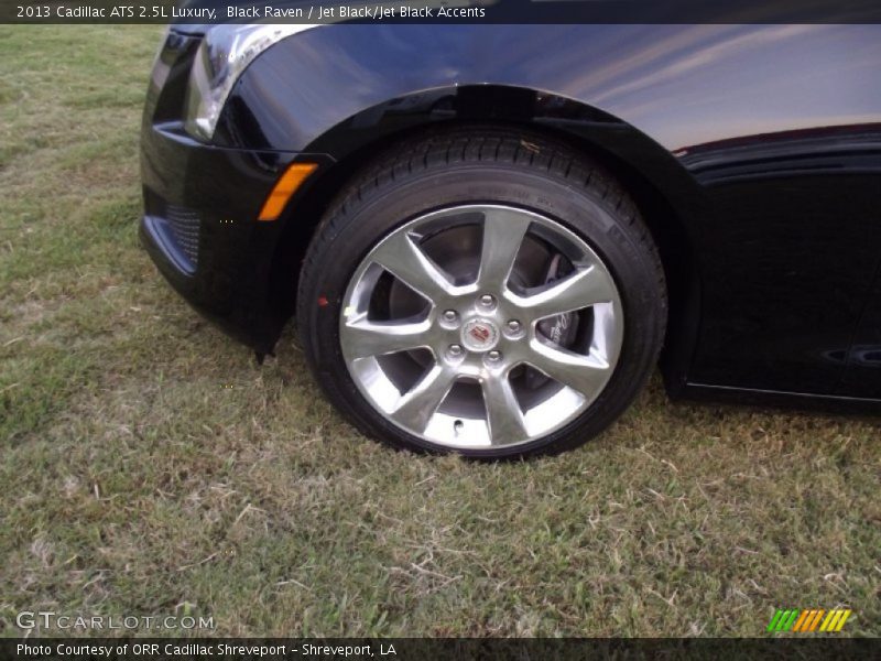Black Raven / Jet Black/Jet Black Accents 2013 Cadillac ATS 2.5L Luxury