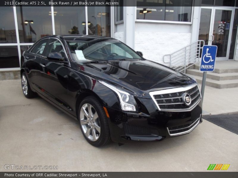 Black Raven / Jet Black/Jet Black Accents 2013 Cadillac ATS 2.5L