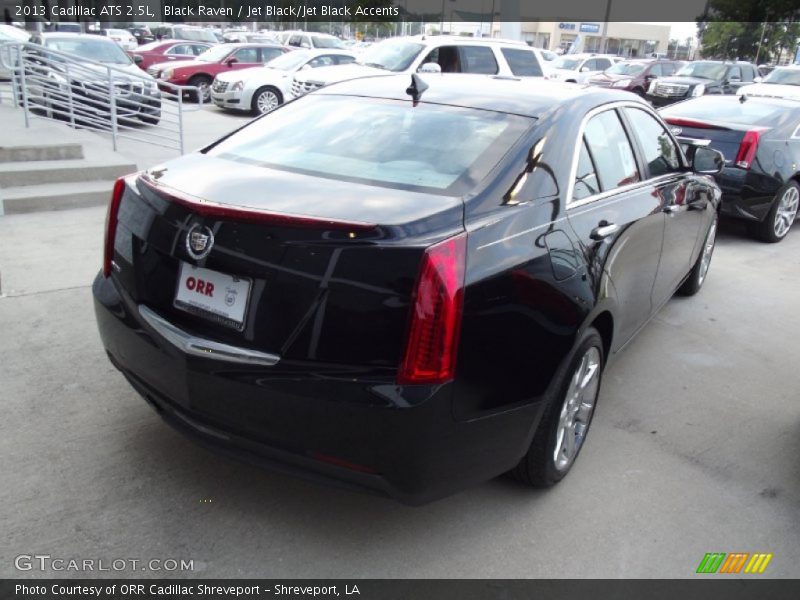 Black Raven / Jet Black/Jet Black Accents 2013 Cadillac ATS 2.5L
