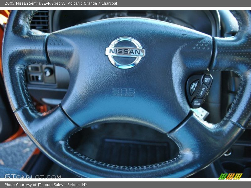 Volcanic Orange / Charcoal 2005 Nissan Sentra SE-R Spec V
