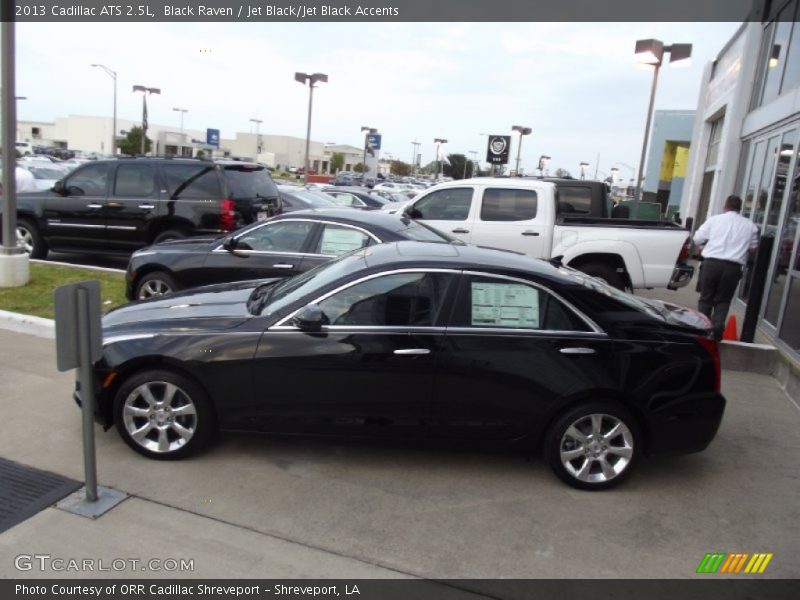 Black Raven / Jet Black/Jet Black Accents 2013 Cadillac ATS 2.5L