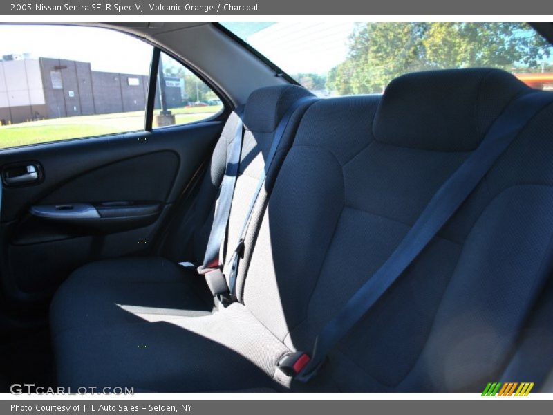 Volcanic Orange / Charcoal 2005 Nissan Sentra SE-R Spec V