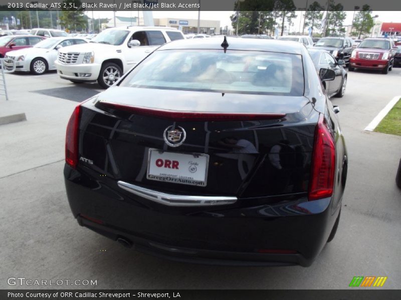Black Raven / Jet Black/Jet Black Accents 2013 Cadillac ATS 2.5L
