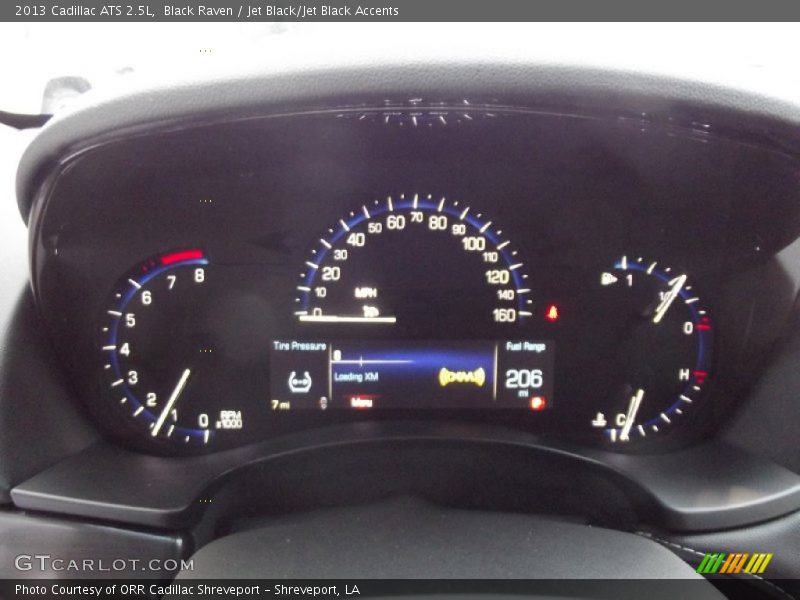 Black Raven / Jet Black/Jet Black Accents 2013 Cadillac ATS 2.5L