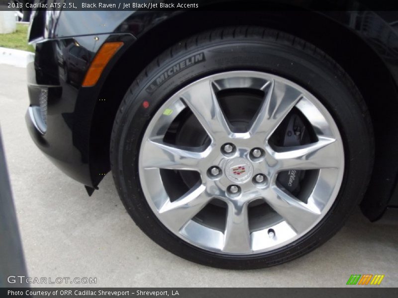 Black Raven / Jet Black/Jet Black Accents 2013 Cadillac ATS 2.5L