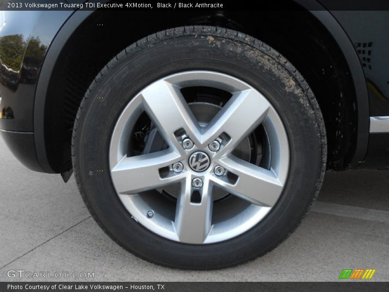 Black / Black Anthracite 2013 Volkswagen Touareg TDI Executive 4XMotion
